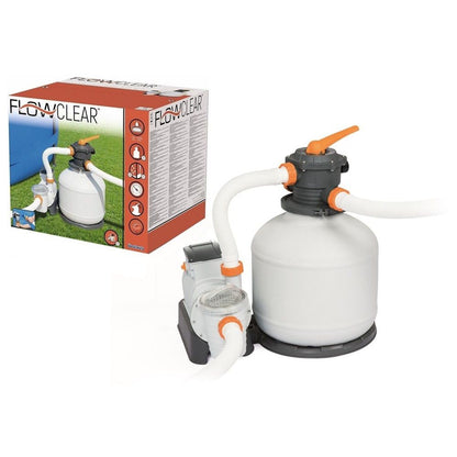 Bestway Flowclear 3000 gal Sand Filter Sand filter pump 9841l/H - No:58486