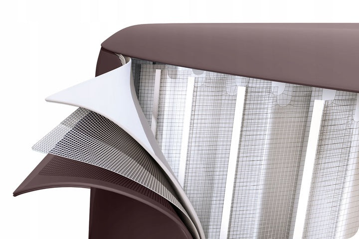 حوض استحمام ساخن قابل للنفخ من بيست واي لاي-زي-سبا هاواي، موفر للطاقة، مزود بنظام نفث هواء ذكي، مع تحكم عبر تطبيق، يتسع لـ 4-6 أشخاص، أبعاده 1.96 متر × 71 سم - رقم: 6001G