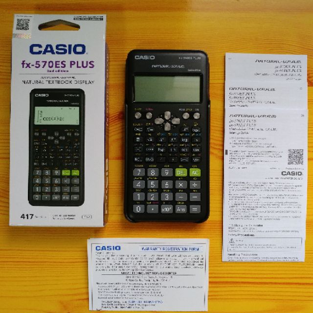 Casio Scientific Calculator fx-570ES Plus Second Edition