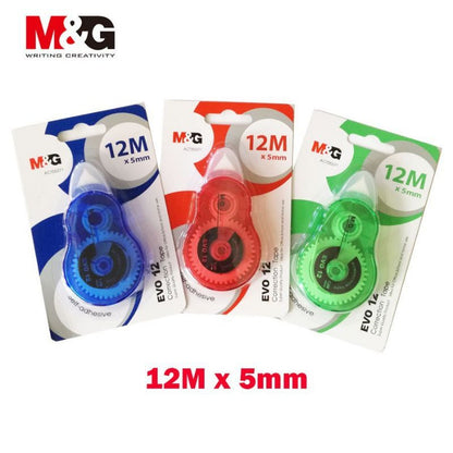M&G Chenguang EVO Correction Tape Self Adhesive 12M x 5mm - No:ACT55371