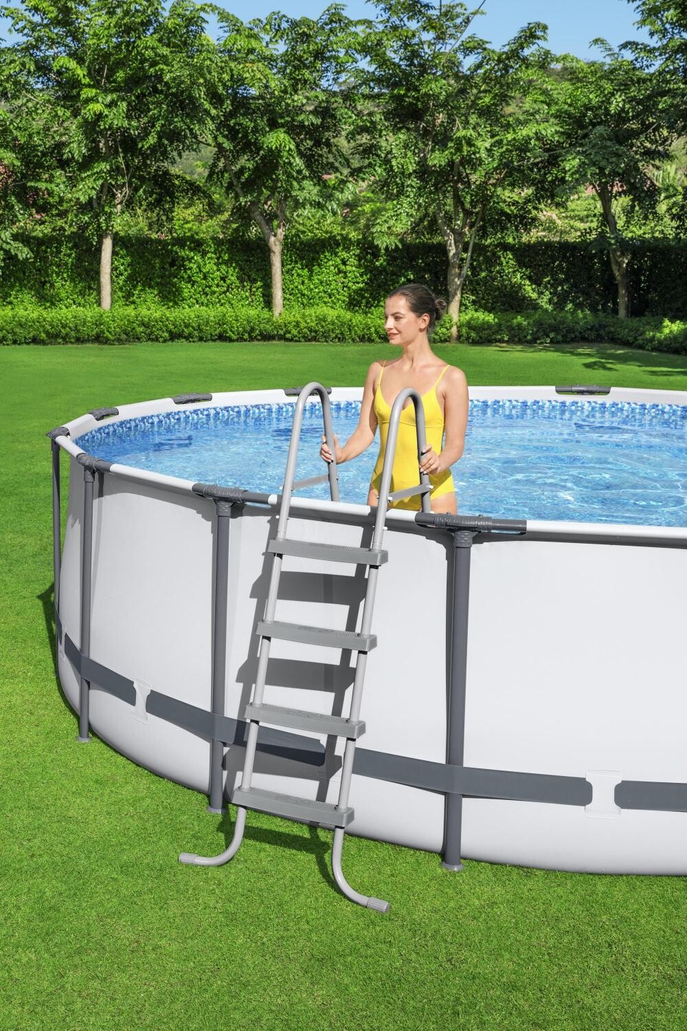 Bestway Frame pool Steel Pro Max Set 488x122 cm, with filter pump and accessories - No: 5612Z