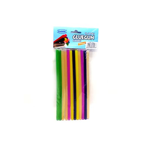 Colored Thin Glue Stick For Gun - 12pcs