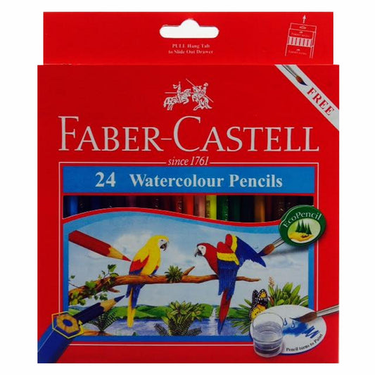 Wood Colors Water Faber-Castell - 24 Color Long