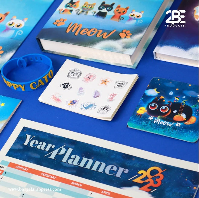 BORG EL-ARAB Meow Calendar Gift Box 2023 -  Agenda 2023