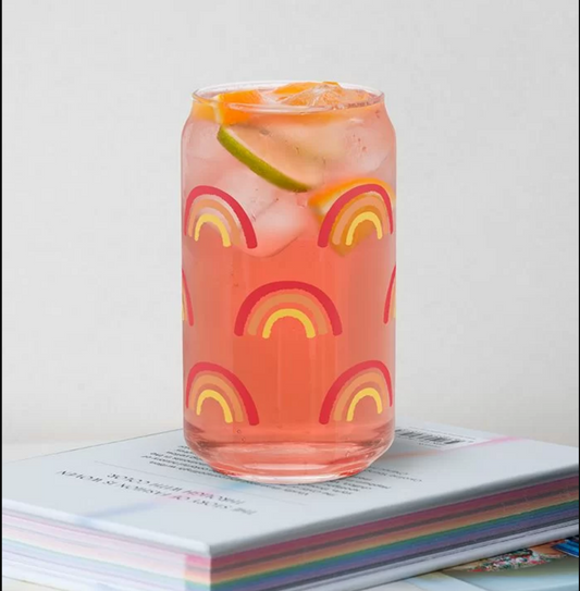 Can-Shaped Glass -acrylic