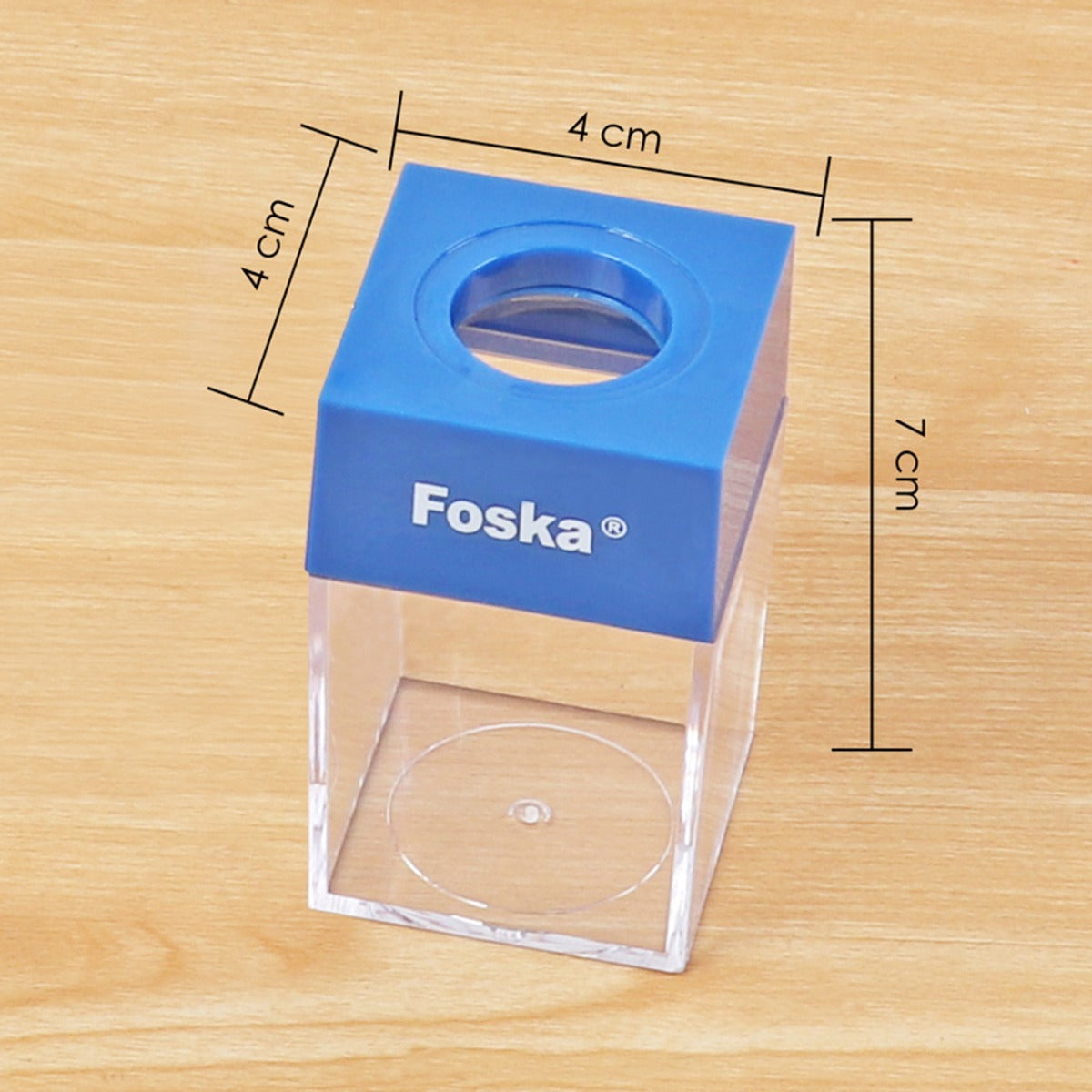 Foska Single Magnetic Paper Clip Box - 7cm - 1pcs
