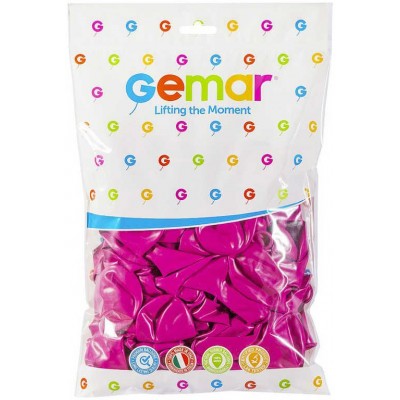 بالون وردة 26 سم Gm90 - 100 قطعة 
