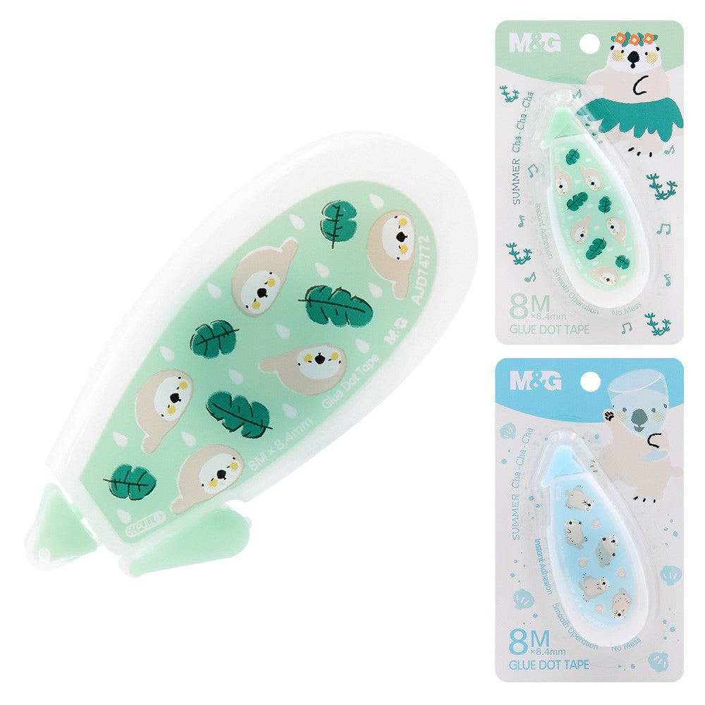 M&G Chenguang Summer Cha-Cha-Cha Glue dot Tape 8,4 mm x 8 m - 1pcs - No:AJD74772