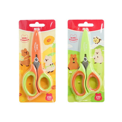 M&G Chenguang Kids Scissors, Blunt-Tip Stainless Steel for Safe Cutting in Children’s Projects 150mm - No:ASS913W4