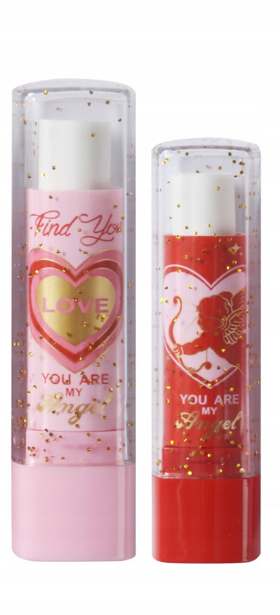 ممحاة أحمر الشفاه M&amp;G Chenguang Love Twist-Up، موثوقة لتصحيحات قلم الرصاص دون تلطيخ، تصميم متين - قطعة واحدة - رقم: AXP963PY