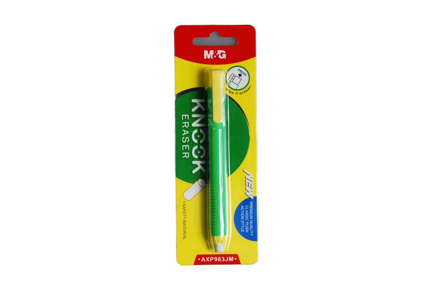M&G Retractable Eraser Marker Mix Assorted Colors No.AXP963JM (6936965494124)