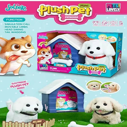 Jolier Fun Toys Play Set Light Puppy Mini Plush Pet Pet house - No:MC-1001