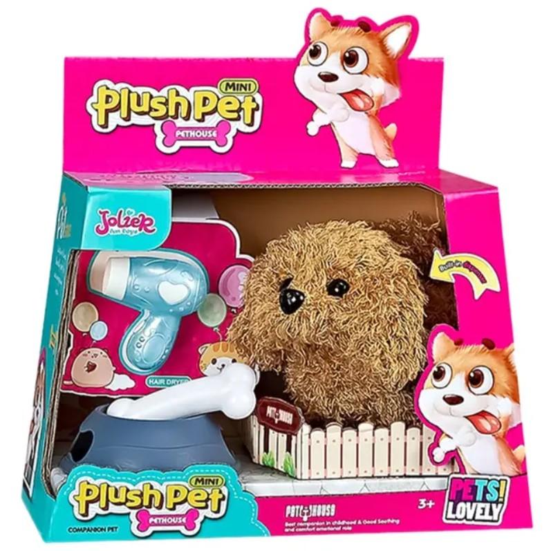 Jolier Fun Toys Play Set Light Puppy Mini Plush Pet House - No: MC-1048