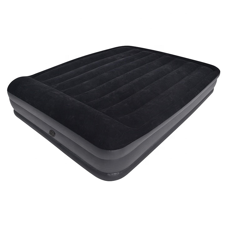 Jilong Avenli Self-Inflating Air Mattress/Guest Bed Double Bed for 2 People 203 x 152 x 46 cm with Built-In Automatic Pump Black -No:24018EU