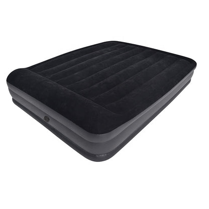 Jilong Avenli Self-Inflating Air Mattress/Guest Bed Double Bed for 2 People 203 x 152 x 46 cm with Built-In Automatic Pump Black -No:24018EU