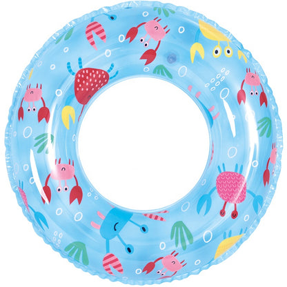 عوامة سباحة جيلونج صن كلوب 35011، قطرها 60 سم تقريبًا، ألعاب سباحة عائمة للأطفال - 60 سم - متعددة الألوان - قطعة واحدة