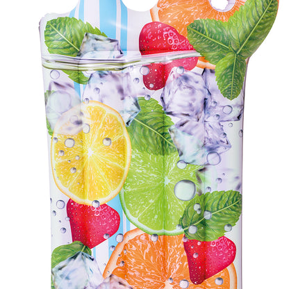 بساط جيلونج 37607 القابل للنفخ على شكل عصير كوكتيل - متعدد الألوان