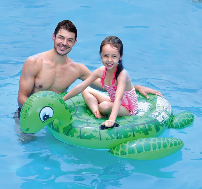 Jilong Sunclub inflatable Sea Turtle float animal shape 140cm*130cm - No:37611