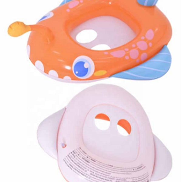 مقعد أطفال قابل للنفخ على شكل سمكة من جيلونج صن كلوب®، 68 × 75 سم، رقم: 32134 - قطعة واحدة