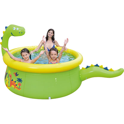 Jilong Avenli 1.75m*62cm round kiddie pool Dinosaur 3D Spray Pool - No:17786