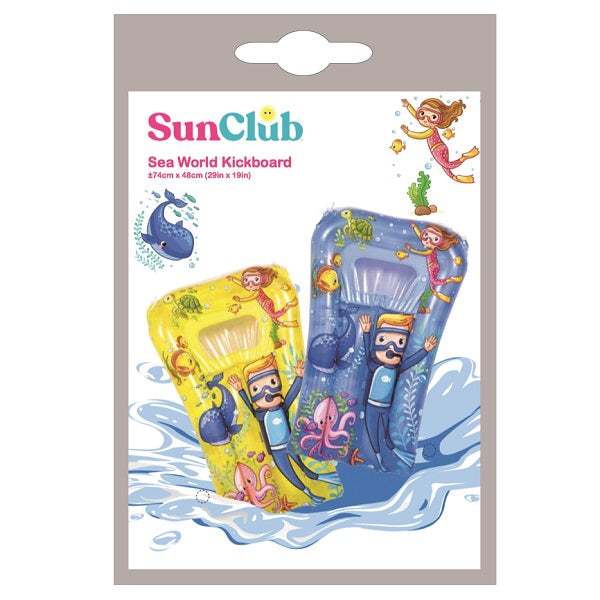 Jilong Sunclub Sea World Inflatable Kickboard 74x48 cm No: 37591
