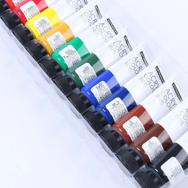 مجموعة ألوان أكريليك من آرت رينجرز، 12 أنبوب × 22 مل، رقم المنتج: FEA1222