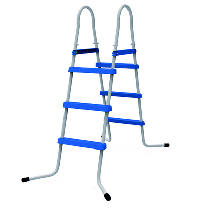 مسبح جيلونج أفينلي بيضاوي بإطار، أبعاده 4.27 متر × 2.75 متر × 1.0 متر، مزود بمضخة وسلم، رقم المنتج: 12024EU