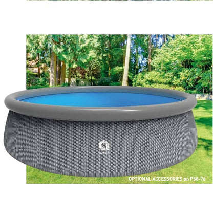 Jilong Prompt Set Rattan Round Pool Set 396x84cm Fast-Set Swimming Pool No:12020EU