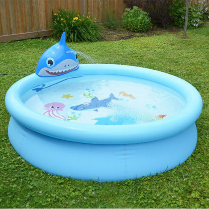 Jilong Sunclub Spray Shark Inflatable Indoor and Outdoor Pool 190*47mm - No:17822