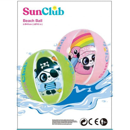 Jilong Sunclub Panda Beach Ball outdoor inflatable water sports - No:53014