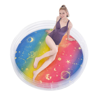 Jilong Gradient jelly 3 ring pools, PVC inflatable swimming pool 157*24cm - No:51150