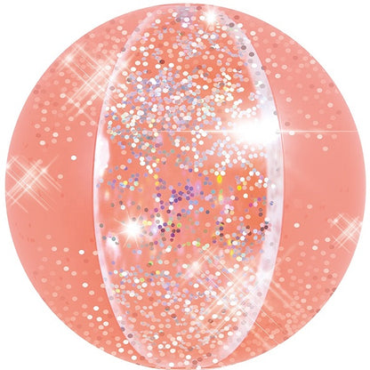 كرة شاطئ جيلونج صن كلوب اللامعة القابلة للنفخ للرياضات المائية الخارجية 40 سم - رقم: 53015