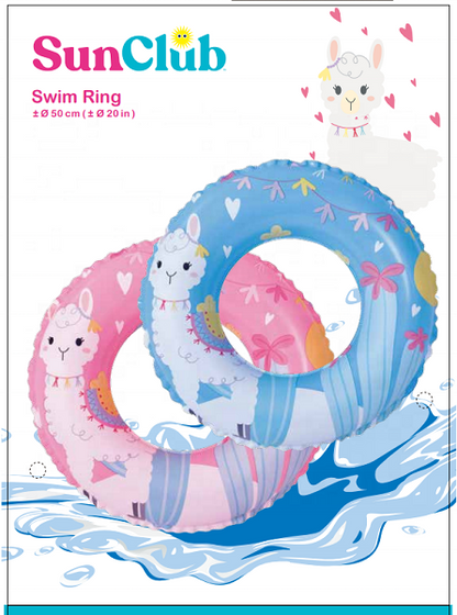 Jilong Sunclub Alpaca Ring Outdoor Inflatable Water Sports Pool Floating - No:37618