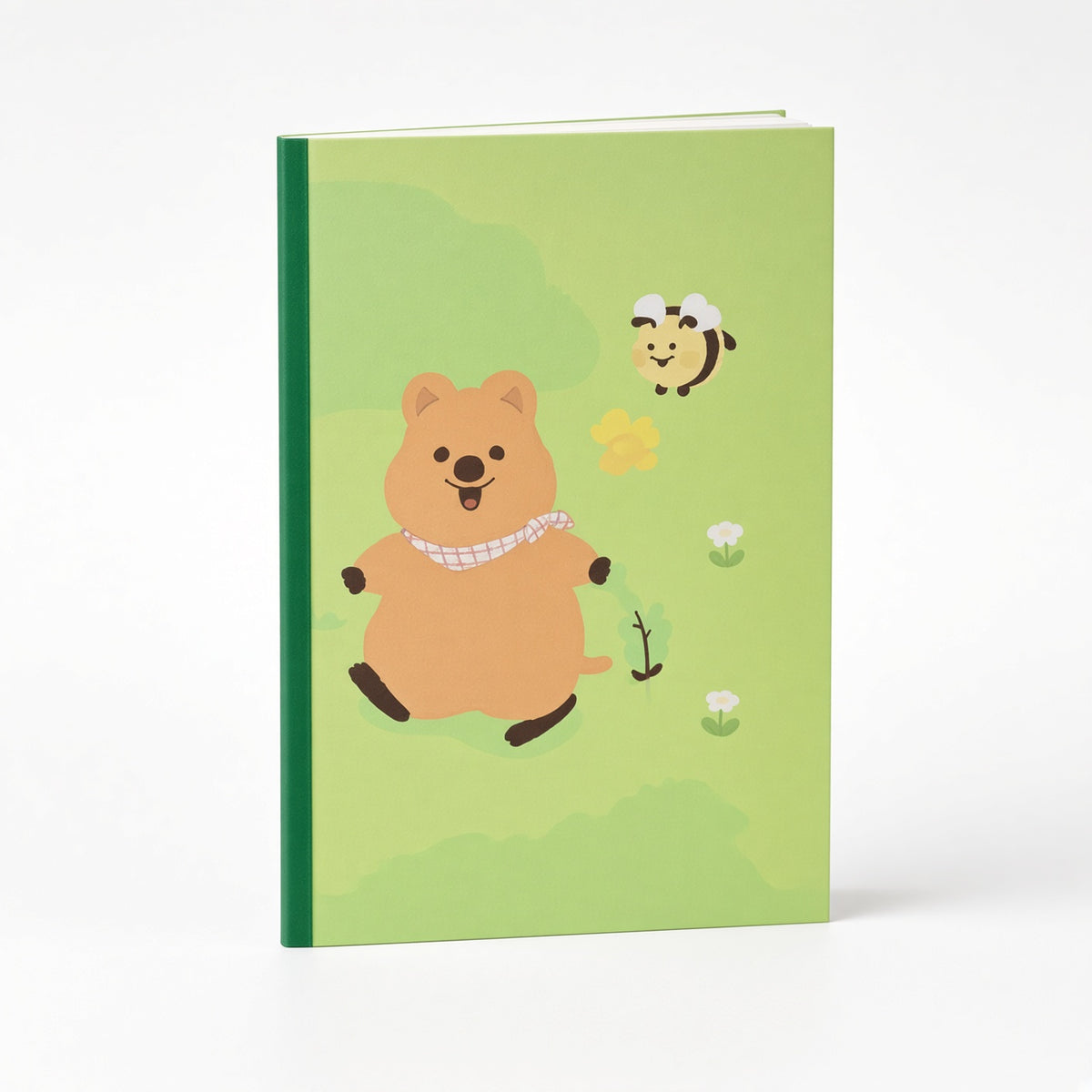 M&G Chenguang Kiki Quokka A5 Ruled Notebook, 40 Sheets – Cute Bear Design, Glue Bound – No: APNBC027