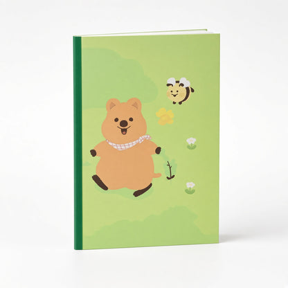 M&G Chenguang Kiki Quokka A5 Ruled Notebook, 40 Sheets – Cute Bear Design, Glue Bound – No: APNBC027