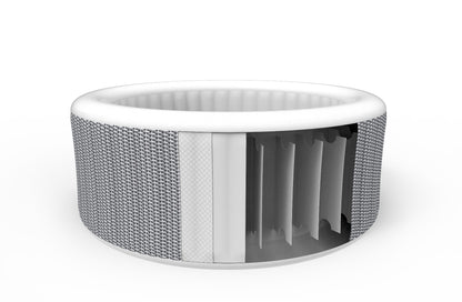 حوض جاكوزي قابل للنفخ من جيلونج أفينلي نايس سبا، مزود بخاصية التدليك، أبعاده 204 سم × 70 سم - رقم المنتج: 17286EU