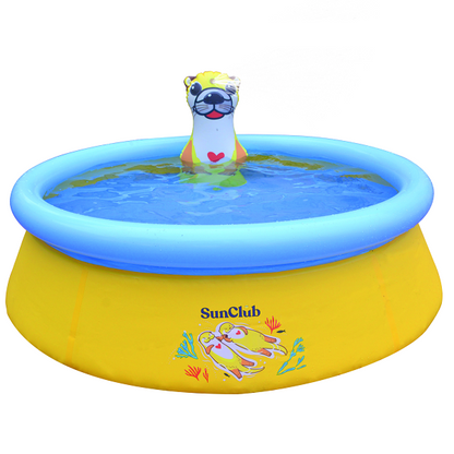 Jilong Avenli 1.5 m x 41 cm round kidde pool with spray - No:12010