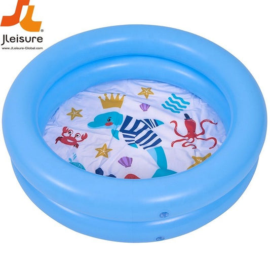 Jilong Sunclub sea animal 2 ring outdoor inflatable pool - 76*20cm - No:57157