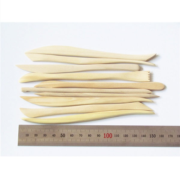 Sculpture Sculpt Pottery Clay Tool Modelling - 10pcs - No:SMF-187