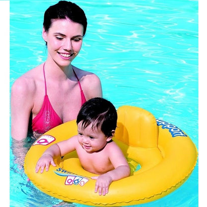 مقعد أطفال Bestway Swim Safe ذو حلقتين مقاس 69 سم - الخطوة أ - رقم: 32027