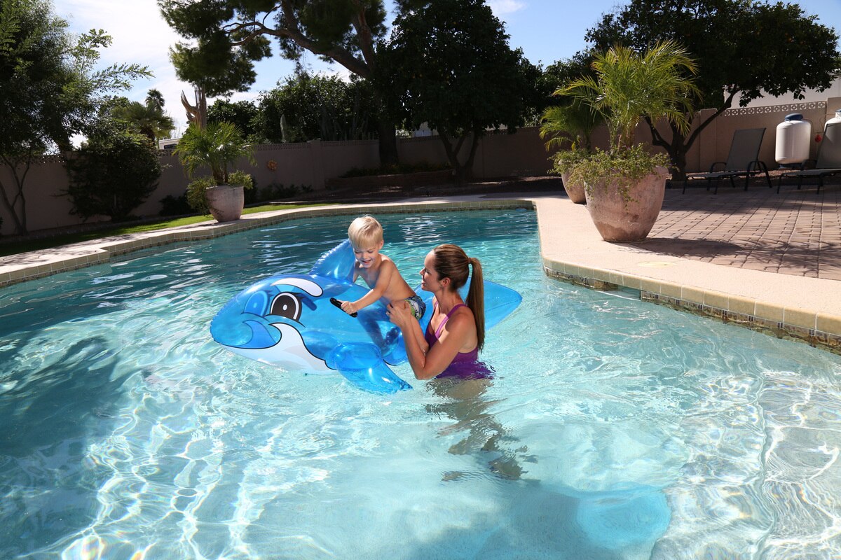 Bestway Transparent Shark Rider 1.57m x 94cm No: 41037
