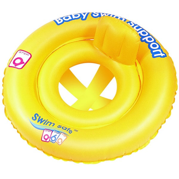 مقعد أطفال Bestway Swim Safe ذو حلقتين مقاس 69 سم - الخطوة أ - رقم: 32027