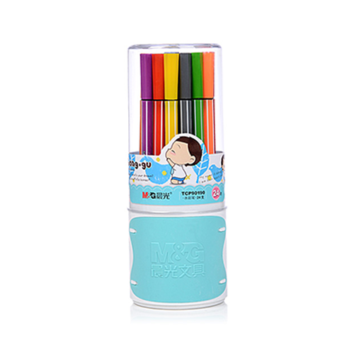 أقلام تلوين M&amp;G، 24 لونًا، رقم 90190