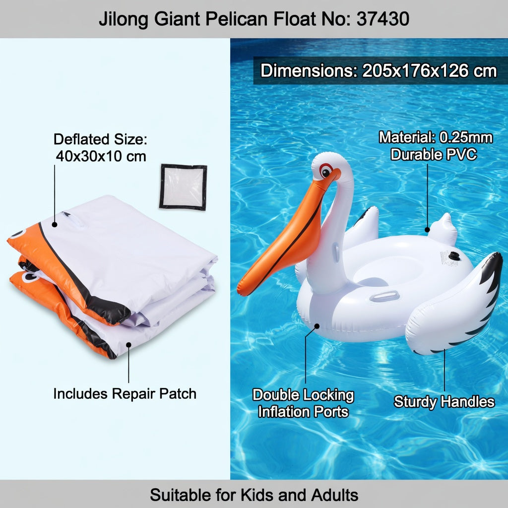 Jilong Giant Pelican Float 205x176x126 cm No: 37430
