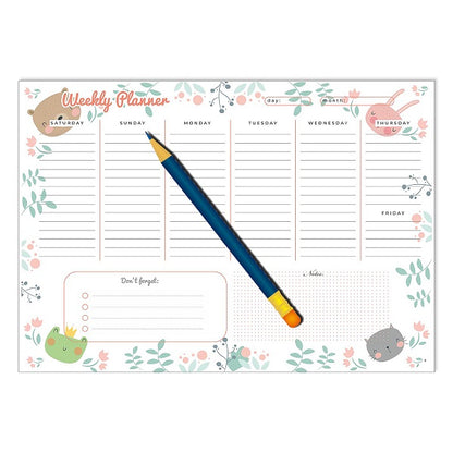 Yassin To Do Weekly planner - A4 - 52 sheets - No:1118