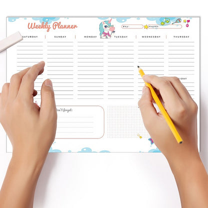 Yassin To Do Weekly planner - A4 - 52 sheets - No:1117