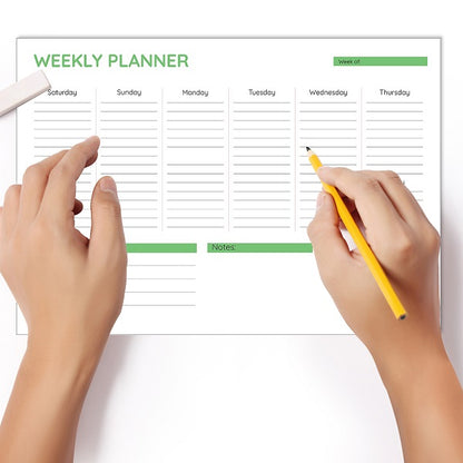 Yassin To Do Weekly planner - A4 - 52 sheets - No:1114