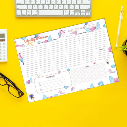 Yassin To Do Weekly planner - A4 - 52 sheets - No:1116