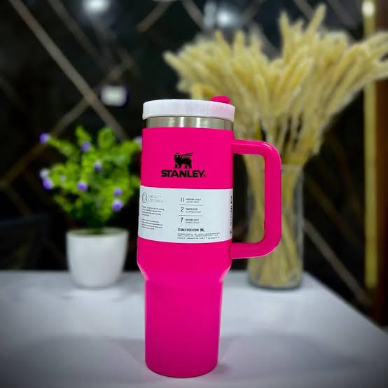 Mega 1.2L Insulated Travel Mug with Handle & Straw
