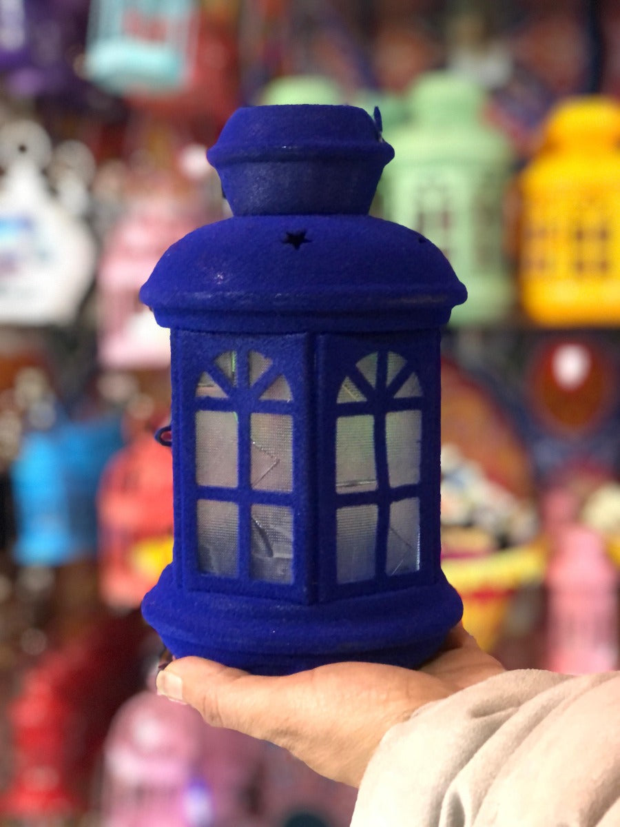 Ramadan Lantern metal covered with gokh 18 cm /1 piece